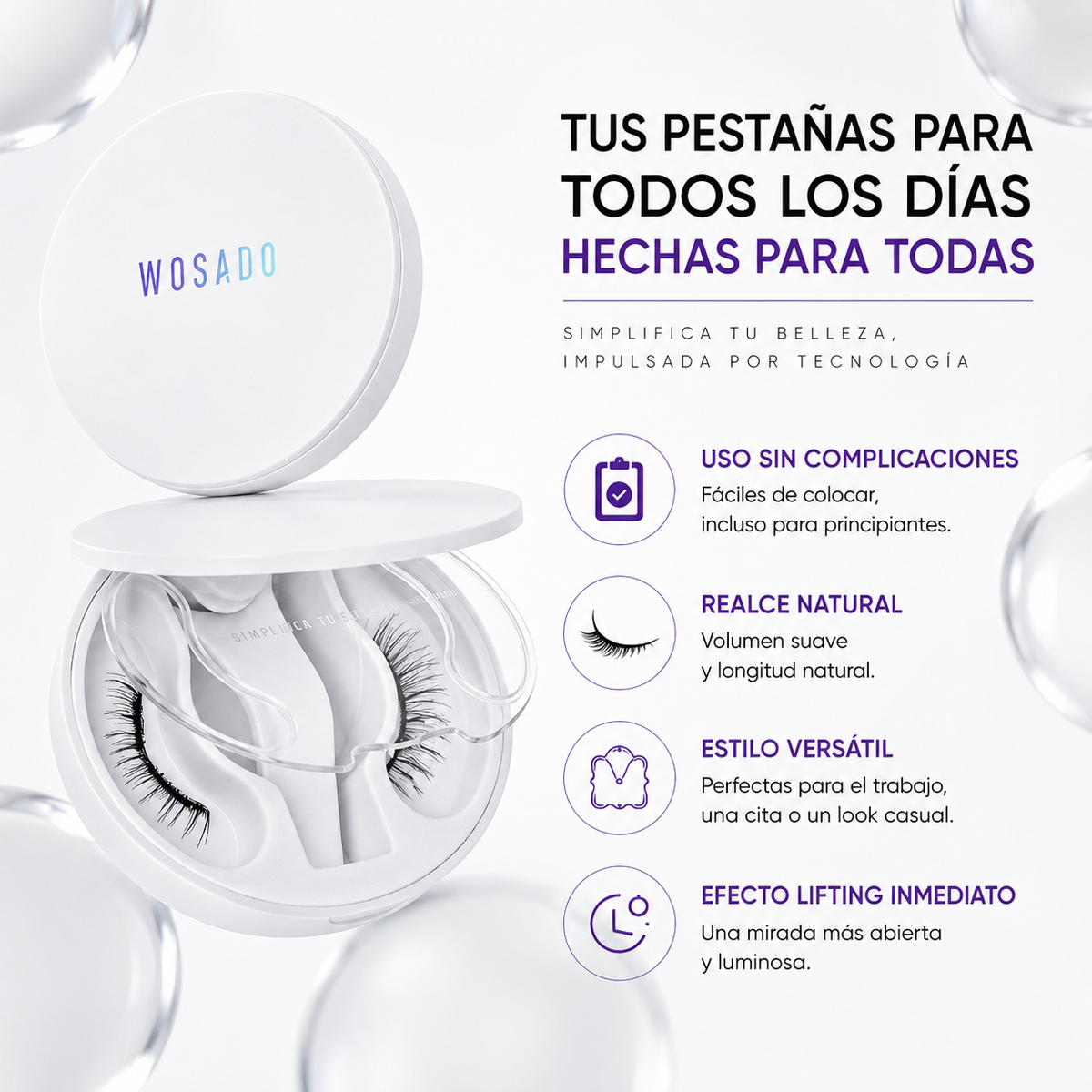 PESTAÑAS MAGNETICAS SUAVES